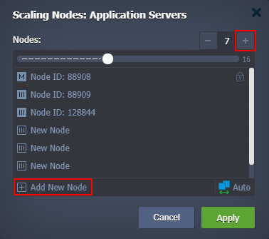 scaling nodes add