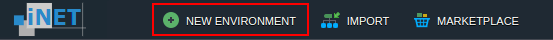 new environment button