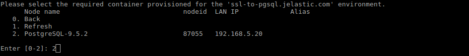 connect to PostgreSQL via SSH