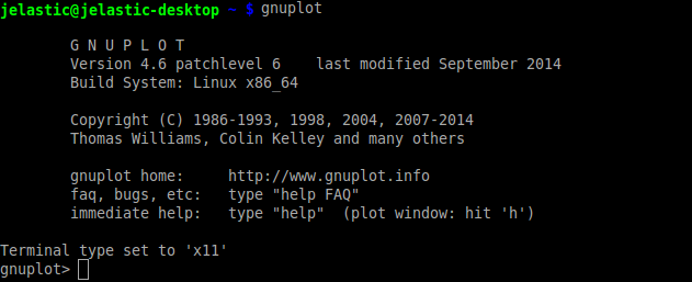 gnuplot graphs utility